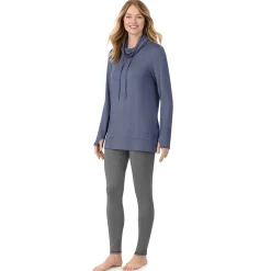Ultra Cozy Long Sleeve Cowl Neck Tunic