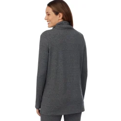 Ultra Cozy Maternity Long Sleeve Funnel Neck Tunic