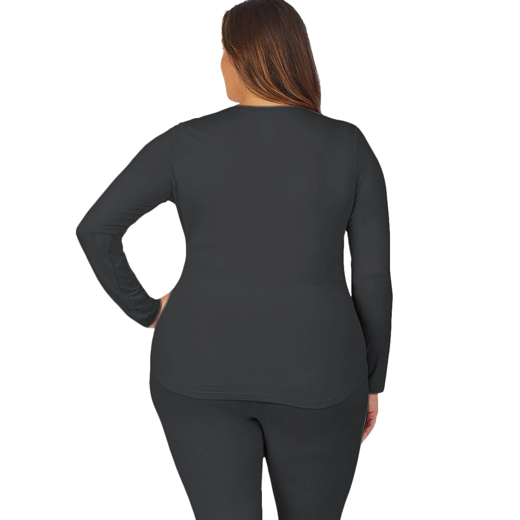 Womens Underscrub Crew Neck Top PLUS